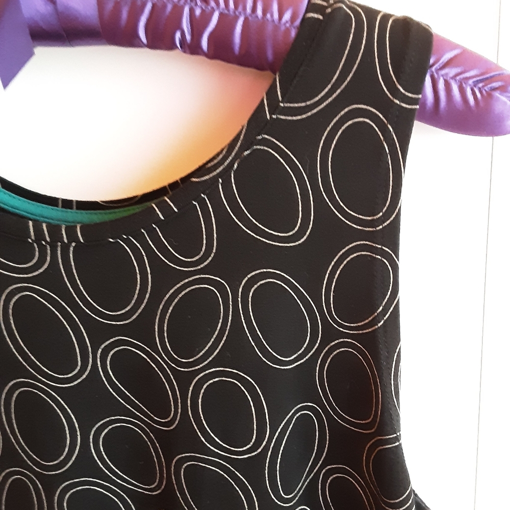 Gudrun Sjoden Black White Tencel Sheath